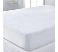 Today Protège-matelas Double Essential Imperméable Lavable à 95°C Blanc 160 x 200 cm