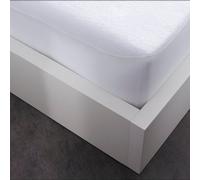 Protège matelas imperméable été/hiver 100% Coton Blanc