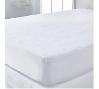 Today Protège Matelas Double Imperméable Essential - Blanc - 160 X 200 Cm