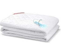 Protège-matelas Medicline Housse de matelas Housse de matelas matelassée Lavable jusqu'à 30 degrés 200x220cm Blanc