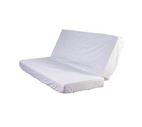 Terre de Nuit - Protège Matelas Molleton 100% Coton pour clic-clac 130x190 - - Blanc