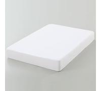 Protège-matelas Sensitive pour lit de 90 cm. Protecteur 100 % respirant et imperméable avec tissu exclusif extra doux. Côté réglable jusqu'à 30 cm de hauteur et de longueur 200 cm.