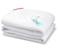 Protège-matelas/surmatelas imperméable matelassé par ultrasons premium 80x200cm blanc