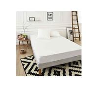 Protège-matelas tissu Coolmax extensible anti-transpirant et respirant qualité hôtellerie de luxe 90x190/200
