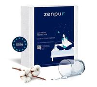 Protège Matelas - ZenPur - SafeDreamz - 100% Imperméable - Anti-Acariens & Anti-Bactérien - 160x200 cm
