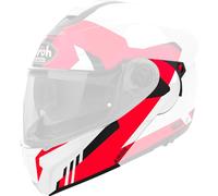 Protège-menton Clever rouge brillant Casque Airoh Spektra