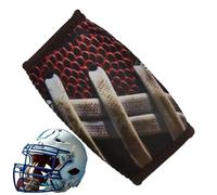 Protège-mentonnière pour football | Protection rembourrée pour hockey - Protection du menton respirante pour hommes et femmes Entraînement VTT Moto Baseball Football