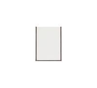 Securit Protèges-menu Crystal A4 Transparent Simple (2 pages recto/verso) - Lot de 3