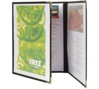 Protège Menus Crystal Format A4 Triple x 3 Securit G