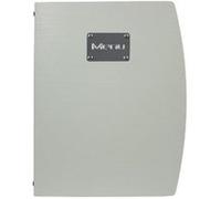 Securit Tableau noir Rio A4 Support Menu Design avec fourchette et 1 double insert - Blanc