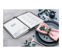 Protège-menus ESSENTIAL, A4, noir