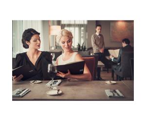 Protège-menus ROYAL, A4, en cuir, noir