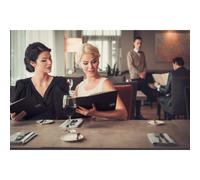 Protège-menus ROYAL, A4, en cuir, rouge