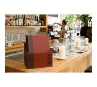 Protège-menus TRENDY, A4, boîte de 20, bordeaux