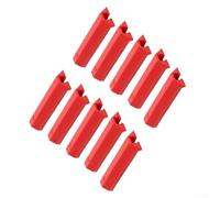 Protège-Mors Silicone Souples pour Étau de Menuiserie 85mm | Silicone vibrant, contraste parfait avec outils cyan, ajustement pour précis jeu, lot de 10 économiques