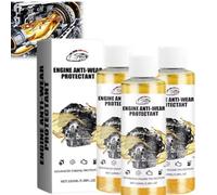 Protège-moteur hautement efficace anti-usure, additif d'huile de traitement moteur anti-usure, additifs d'huile de protection pour voiture, protecteur anti-usure pour moteur (3 pièces)