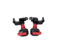Protège-Moteur Moto Barre de Protection en Caoutchouc pour Pare-Chocs de Moto CFMOTO 800NK NK 800 2023 2024, Boule Anti-Chute modifiée, Accessoires Protection Contre Les Chutes(Red A)