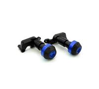 Protège-Moteur Moto Barre de Protection en Caoutchouc pour Pare-Chocs de Moto CFMOTO 800NK NK 800 2023 2024, Boule Anti-Chute modifiée, Accessoires Protection Contre Les Chutes(Blue B)