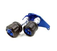 Protège-Moteur Moto Curseur de Protection Anti-Chute pour Moteur Honda MSX125 Grom MSX125SF 2013-2019, Corps Anti-Chute à Billes CNC Protection Contre Les Chutes(Blue)