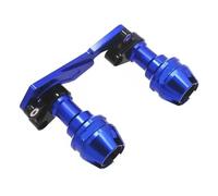 Protège-Moteur Moto Silencieux d'échappement de Moto, Boules Protection Contre Les Chutes, adaptées aux modèles Longjia XDV250Si et XDV300i Accessoires Protection Moto(A - Blue)