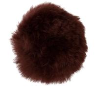 Protège muserolle mexicaine en mouton BR Equitation scratch Marron TU