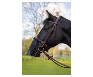 Protège naseaux pour cheval BR Equitation Noir Poney