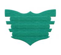 Protège naseaux pour cheval Horse Master Flair Unité Vert TU