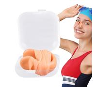 Protège-Nez de Surf | Bouchons De Nez En Silicone Pour La Natation,Accessoire Réutilisable à Sangle Élastique Réglable pour Entraînement Dos Crawlé Loisirs Aquatiques Jeux Sous-Marins