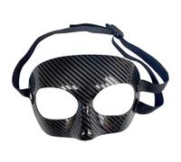 Protège-nez pour nez cassé, écran facial réglable, masque facial de basket-ball avec rembourrage absorbant la transpiration, protection faciale de lutte contre les impacts, les blessures au e