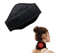 Protège-Nuque Auto-Chauffant,Coussinets Auto-Chauffants,Protège-Nuque Thermique Chauffant,Ceinture Cervicale Auto-Chauffante Tourmaline,Collier Cervical Auto-Chauffant,Magnétique Chauffante Cervicale