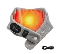 Protège-nuque Chauffante Coussin Chauffant Électrique Cervicales Protection Cou Température Rapide pour Garde Au Chaud Migraines Soulag des Douleurs Cou Raideur