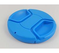 Protège-Objectif Bleu vhbw 72mm avec Griffe intérieure pour Objectif d'appareil Photo Sony FE 24-240 mm 3.5-6.3 OSS (SEL-24240)