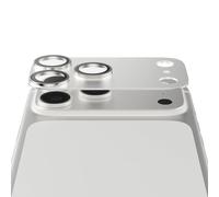 Protection Objectif Caméra pour iPhone 17 Pro PicturePerfect Cadre en Aluminium Argent