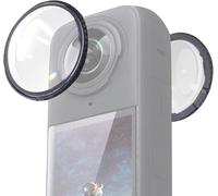 Protège-Objectif Premium pour Insta360 X5, Verre Protection d'objectif, Couvre-Objectif Accessoires pour Insta360 X5, Anti-buée Anti-Rayures