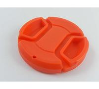 Protège-Objectif Rouge vhbw avec Griffe intérieure 43mm pour Appareil Photo Panasonic HDC-DX1.