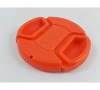 Protège-Objectif Rouge vhbw avec Griffe intérieure 52mm pour Appareil Photo Panasonic Lumix G Vario 45-200 mm 4.0-5.6.