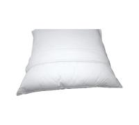 Housse protège taie d'oreiller carré 50 x 70 cm - 100% coton - Blanc