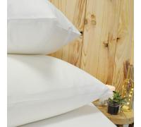 Protège Oreiller Essentielle - Molleton 100% Coton 50 x 70 cm Blanc
