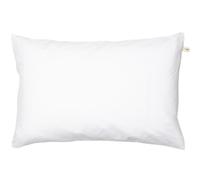 Protège oreiller imperméable en coton bio blanc (50 x 70 cm)