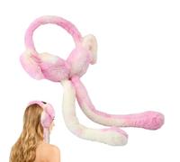 Protège-Oreilles Doudou à Oreilles de Lapin Anti-Vent pour Confort | Protège-Oreilles Coupe-Vent Pour Femmes et Filles Skieurs Coureurs Marche Festivals Stade Cyclisme