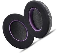 Protège-oreilles INF Cooling Fabric pour le casque HyperX Cloud 2/3 - Noir et violet