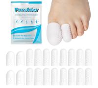 Protege Orteil Silicone, 20 PCS Protection Orteil, Capuchons d'orteils Respirantes, Capuchon Orteil Protege Doigt de Pied Pour Ampoules, Soulage Frottements Entre Les Orteils