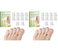 Protège Orteil Silicone, Protection Orteil, 10 PCS (Lot de 2)