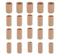 Protege orteil silicone - Tube protection orteil & Manchon pour gros orteil tissu, Tubes protection orteil pour Confort Pied (#1, 20pcs)