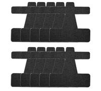 Protège-orteils athlétiques pré-découpés en tissu hautement élastique pour les frottements des orteils dans les protections sportives