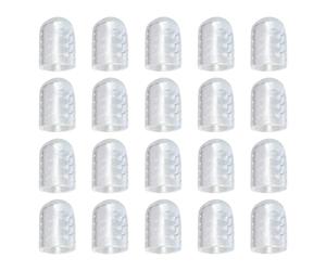 Protège-Orteils en Silicone - 20 Pièces Souples pour Petit Orteil | Protection Transparente Confort Marche Course Randonnée Entraînement Travail Événements