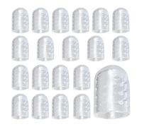 Protège-orteils en silicone Protecteurs Transparents Respirants 20 Pièces | Protège-orteils anti-friction 20 pièces protectrices pour porteurs de talons hauts, amateurs de confort, sports, marche,