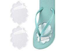 Protège-orteils pour tongs, coussinets respirants et auto-adhésifs pour chaussures homme et femme, voyage et plage