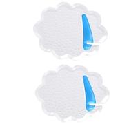 Protège-orteils pour tongs - Coussins pour orteils de chaussures - Protections transparentes auto-adhésives réutilisables respirantes pour plage extérieure