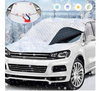 Protege Pare Brise Givre, Magnétique Protection Pare Brise Gel, Universelle Couverture Pare Brise Voiture, Bache Anti Givre Voiture